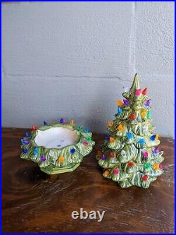 Vintage 13 Holland Ceramic Christmas Tree