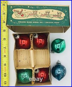 Vintage 140 Feather Tree Christmas Ornaments Boxes Tiny German Japan USA