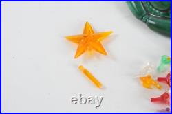 Vintage 16 1979 Atlantic Mold light up ceramic Christmas Tree cs