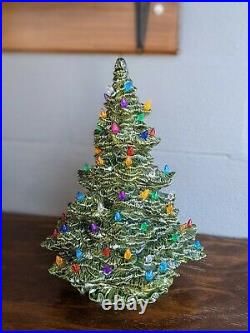 Vintage 17 Tampa Bay Ceramic Christmas Tree