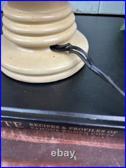 Vintage 1950's GloLite Feather Tabletop Lighted Christmas Tree Candles 18 READ