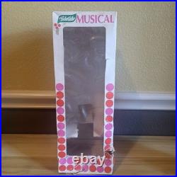 Vintage 1950's Musical Rotating Bottle Brush Christmas Tree In Box 15 Japan Vintage 1950's Musical Rotating Bottle Brush Christmas Tree In Box 15 Japan