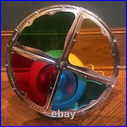 Vintage 1960s Penetray Deluxe Christmas 12 Color Wheel for Aluminum Tree