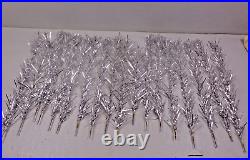 Vintage 1960s Silver Glow Arandell 6.5H 49 prowith49 Aluminum Christmas Tree