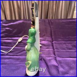 Vintage 1965 Atlantic Mold Lighted Christmas Tree Carolers Music Box Ceramic Vintage 1965 Atlantic Mold Lighted Christmas Tree Carolers Music Box Ceramic