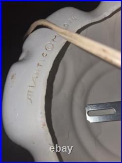 Vintage 1970's Atlantic Mold Ceramic Lighted Christmas Tree withBase 18