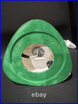 Vintage 1970s Cramer Mold Christmas Tree Ceramic Multi-Color Lights 14 Tall