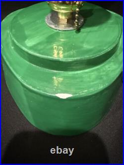 Vintage 1970s Cramer Mold Christmas Tree Ceramic Multi-Color Lights 14 Tall