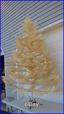 Vintage 1971 Queen X-Mas Tree White 6 1/2 Ft Boxed A Beauty From Gordon Ind