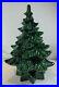 Vintage 1973 PPK 13 Lighted Ceramic Christmas Tree, Base Needs TLC