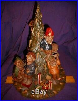 Vintage 1986 Twas the Night Before Christmas Large Tom Clark Gnome Tree