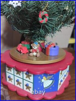 Vintage 1996 AVON Christmas is Coming Musical Advent Christmas Tree Tested Works