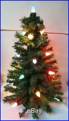 Vintage 20 Light C-6 Christmas Tree Horizontal Sockets for Matchless Stars #1