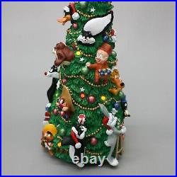 Vintage 2000 Looney Tunes Cartoon Characters Musical Lighted 15 Christmas Tree