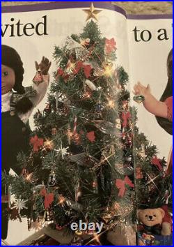 Vintage 2001 Pleasant Company American Girl CHRISTMAS TREE & TRIMMINGS