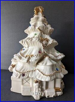 Vintage 2003 Lenox China Jeweled Candlelight Christmas Tree