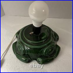 Vintage 24 Atlantic Mold Ceramic Christmas Tree Green 25x15 Ornament Vintage 24 Atlantic Mold Ceramic Christmas Tree Green 25x15 Ornament