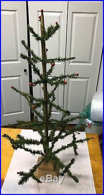 Vintage 3 Foot Feather Christmas Tree