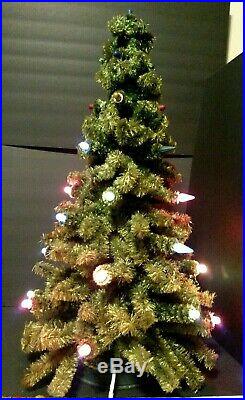 Vintage 32 Light C6 Christmas Tree w Horizontal Sockets for Matchless Stars Noma