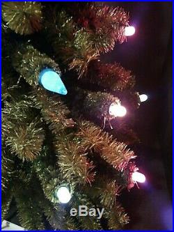 Vintage 32 Light C6 Christmas Tree w Horizontal Sockets for Matchless Stars Noma