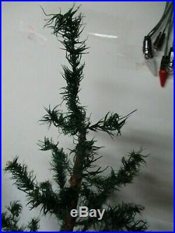 Vintage 34Tall Germany Christmas Feather Tree