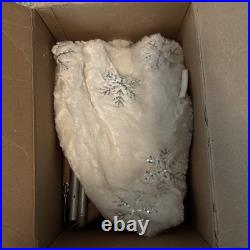 Vintage 4' EVERGLEAM Pom Pom Retro Stainless Aluminum Christmas Tree 4 Ft