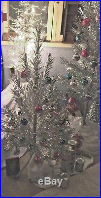 Vintage 4 ft. ALUMINUM Christmas Tree 40 Branches Aluminum Specialty Co