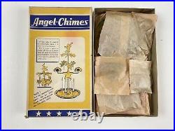 Vintage 48 SHINY BRIGHT Glass Christmas Tree Ornaments, Angel Chimes, Snowballs