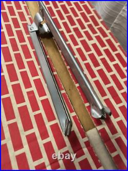 Vintage 6.5 Foot Aluminum Christmas Tree 61 Branches Complete in Box Vintage 6.5 Foot Aluminum Christmas Tree 61 Branches Complete in Box