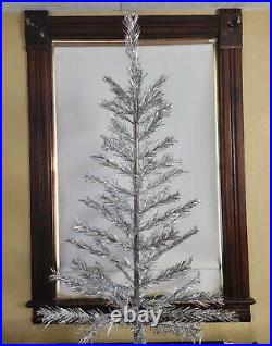 Vintage 6.5 Ft Renown Crystal Star Aluminum Christmas Tree