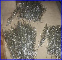 Vintage 6 ft. ALUMINUM Christmas Tree 60 Branches New Stand