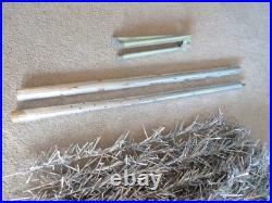 Vintage 7' Foot Aluminum Christmas Tree 124 Branches And Stand