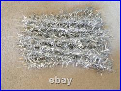 Vintage 7' Foot Aluminum Christmas Tree 124 Branches And Stand