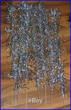 Vintage 7½ feet 70 branches 1960's aluminum Christmas tree FREE SHIPPING