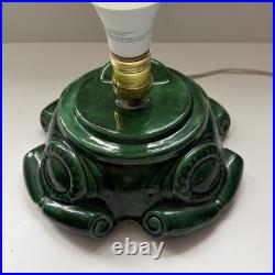 Vintage 70's Altantic Mold Ceramic Christmas Tree With Base 18 Decoration Large