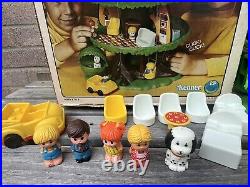 Vintage 70's Kenner Tree Tots FAMILY TREE HOUSE Playset Boxed