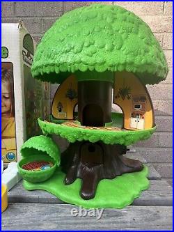 Vintage 70's Kenner Tree Tots FAMILY TREE HOUSE Playset Boxed