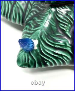 Vintage 70's Scioto Ceramic Light Up 12 Christmas Tree Plug-In with Base Works