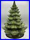 Vintage Alberta Mold 1978 18 Lighted Ceramic Christmas Tree With Base No Light