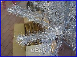 Vintage Alcoa Aluminum 6 1/2' Christmas Tree Original Box