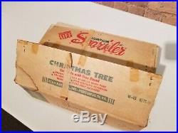 Vintage Aluminum 37 Branch 4 1/2 Foot Christmas Tree Sparkler Atomic Mcm xmas