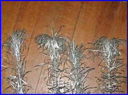 Vintage Aluminum Christmas Tree, 6 1/2 Foot 110 Pom Pom Branches, No Box