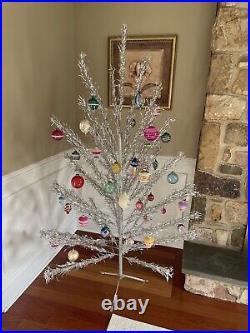 Vintage Aluminum Christmas Tree MCM 6.5 Ft