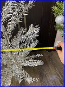 Vintage Aluminum Christmas Tree Retro Style Tree Large Lush, 120cm or 4ft