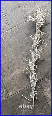 Vintage Aluminum Silver Pom Pom Christmas Tree 25 Replacement Branches Unopened