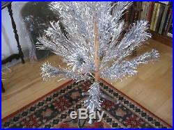 Vintage Aluminum Specialties 4ft Aluminum Christmas Tree withBox-Complete