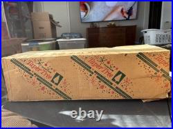 Vintage Aluminum Taper Christmas Tree 5 Feet With Box, No Stand, 45 branches