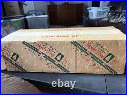 Vintage Aluminum Taper Christmas Tree 5 Feet With Box, No Stand, 45 branches