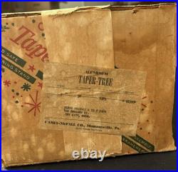 Vintage Aluminum Taper Christmas Tree 5 Feet With Box, No Stand, 45 branches Vintage Aluminum Taper Christmas Tree 5 Feet With Box, No Stand, 45 branches