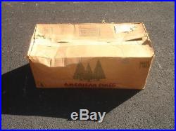 Vintage American Pines Whie Artificial Christmas Tree 7 Feet Tall Boxed